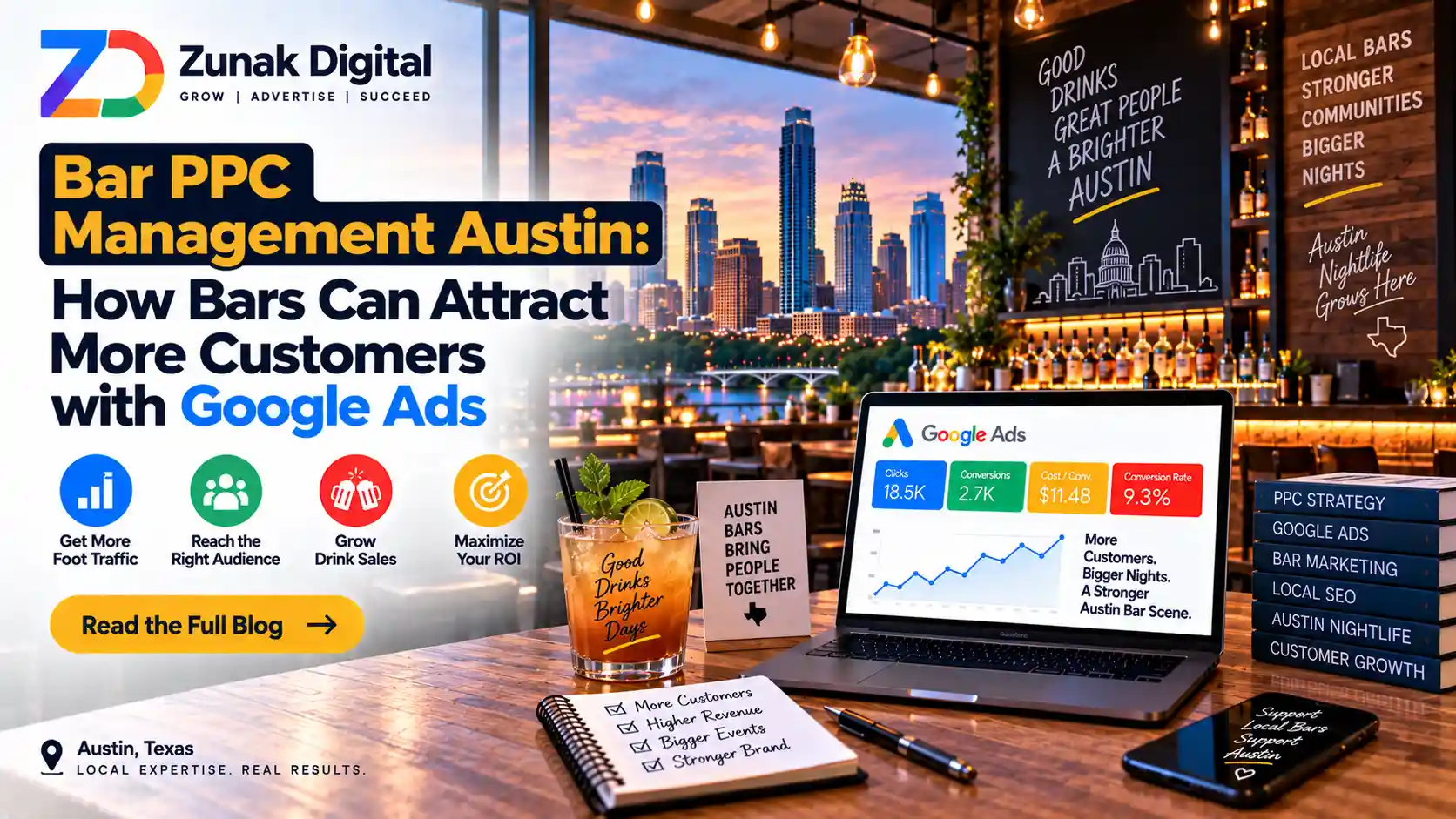 Bar PPC Management Austin: How Bars Can Attract More Customers with Google Ads